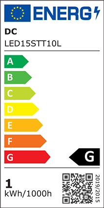5d 10-30VDC 10-18 VAC 1W 90Lm 3000K 300°